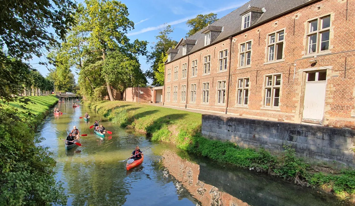 Kajakken op de Dijle met River Upcycling Kajakken op de Dijle met River Upcycling