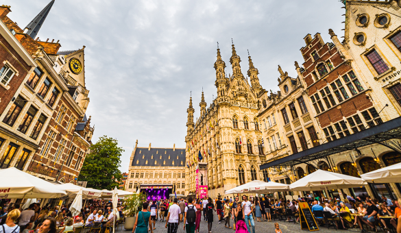 Grote Markt tijdens de zomer