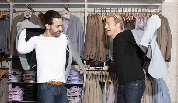 Shoppen met Bjorn &amp; Jens