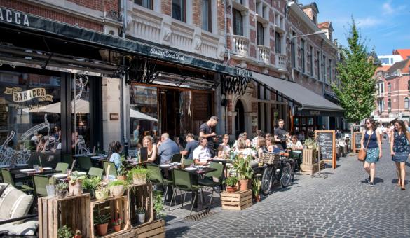 ©Karl Bruninx Restaurants in de Tiensestraat