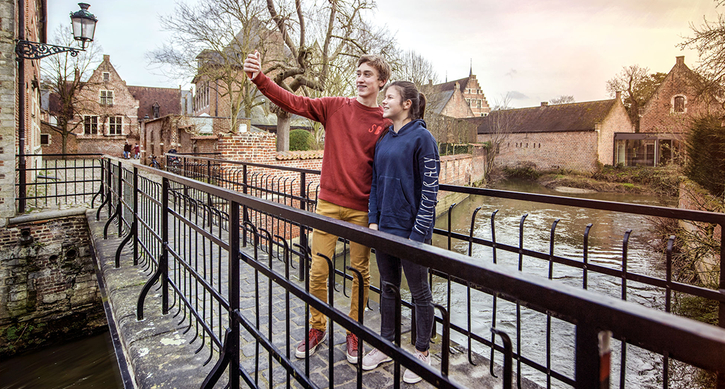 ©Karl Bruninx Geniet van een romantische wandeling in het Groot Begijnhof