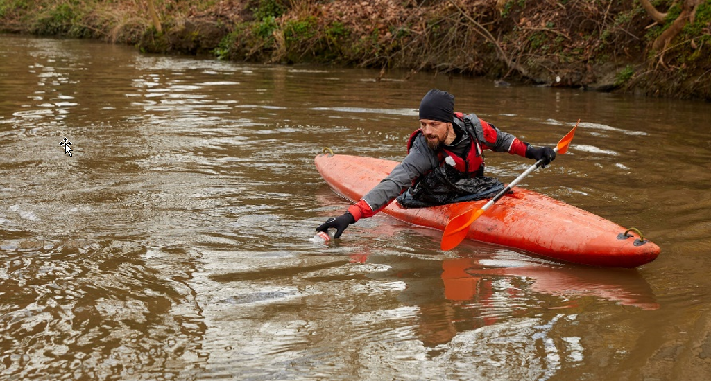 Kajakken met River Upcycling Kajakken met River Upcycling
