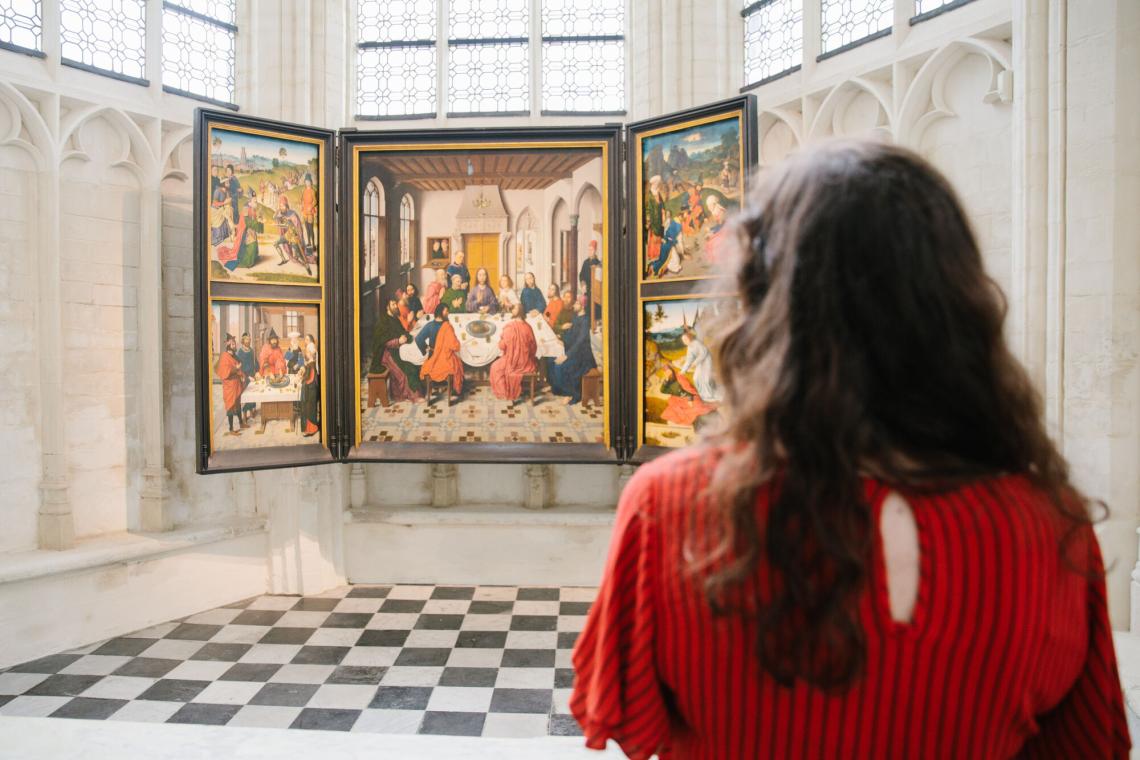 Het Laatste Avondmaal in de Sint-Pieterskerk met Hololens Het Laatste Avondmaal in de Sint-Pieterskerk met Hololens