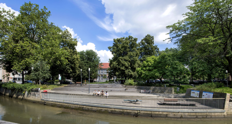 ©Karl Bruninx De Dijleterrassen aan de Dirk Boutslaan in Leuven