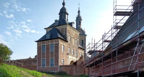 Restauratie in Abdij van Park Restauratie in Abdij van Park