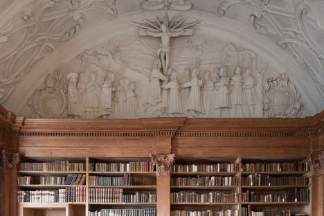 Interieur bibliotheek Abdij van Park - foto Lea Winkler Interieur bibliotheek Abdij van Park - foto Lea Winkler