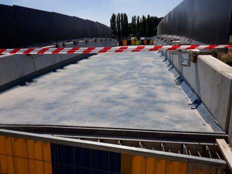 © Infrabel - Alex Lefevre De Parkwegbrug is bijna weer open.
