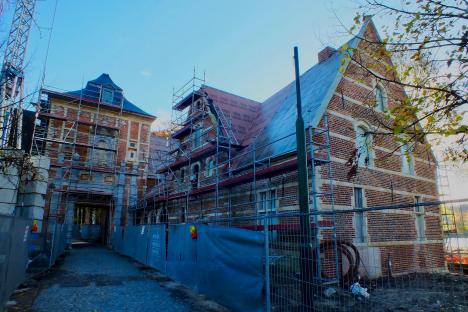 © Johan Morren De watermolen in restauratie.