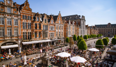 Terrassen op de Oude Markt