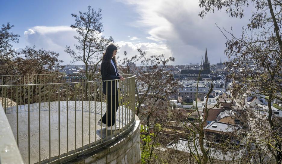 uitzicht Abdij Keizersberg